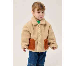 Softpaw Monster sheepskin reversible jacket - Bobo Choses