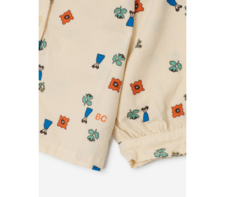 Blossom all over woven blouse - Bobo Choses