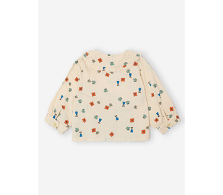 Blossom all over woven blouse - Bobo Choses