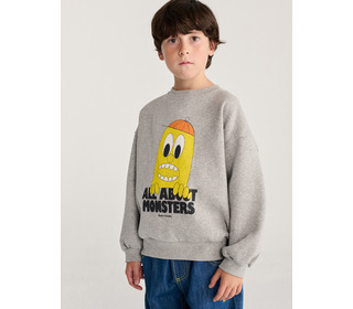 Bigtooth Lemon sweatshirt - Bobo Choses