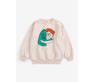 Hug Hairy Monster sweatshirt - Bobo Choses