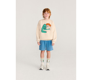 Hug Hairy Monster sweatshirt - Bobo Choses