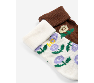 Stamp Bloom socks 2 pack - Bobo Choses