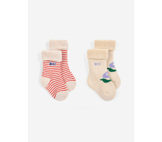 BC Stamp Bloom socks 2 pack - Bobo Choses