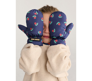 Stamp Bloom all over mittens - Bobo Choses