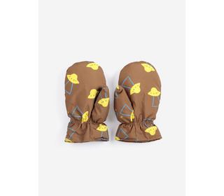 Pixel Abduction all over mittens - Bobo Choses