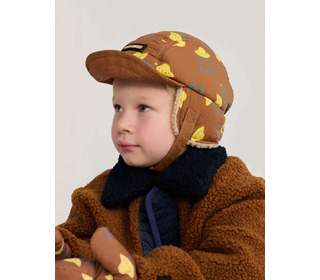Pixel Abduction all over winter cap - Bobo Choses
