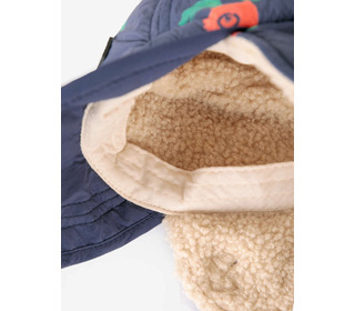 Stamps Bloom all over winter cap - Bobo Choses