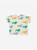 Multicolor fish all over t-shirt│Bobo Choses