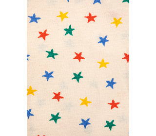 Multicolor stars all over ruffle t-shirt - Bobo Choses