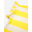 Yellow stripes ruffle t-shirt│Bobo Choses