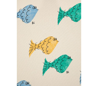Multicolor fish all over sleeveless body - Bobo Choses