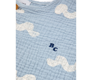 Waves all over shirt - Bobo Choses