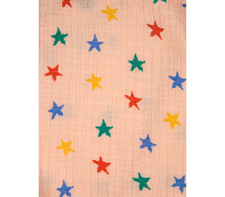 Multicolor stars all over romper│Bobo Choses