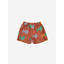 Multicolor fish all over woven shorts - Bobo Choses