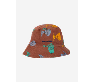 Multicolor fish all over hat - Bobo Choses
