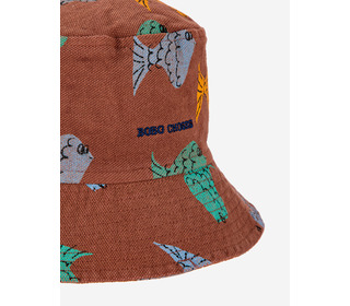 Multicolor fish all over hat - Bobo Choses
