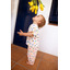 Multicolor stars all over ruffle t-shirt - Bobo Choses