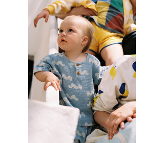 Waves all over shirt - Bobo Choses