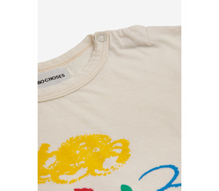 Baby Happy Mask t-shirt│Bobo Choses