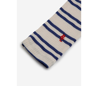Baby Blue Stripes leggings│Bobo Choses