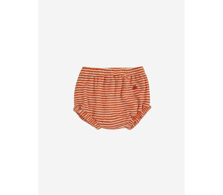 Baby Orange stripes terry bloomer - Bobo Choses