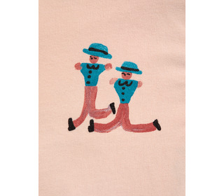 Dancing Giants all over zipped hoodie│Bobo Choses