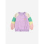 Lila Color Block terry cloth sweatshirt - Bobo Choses