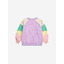Lila Color Block terry cloth sweatshirt - Bobo Choses