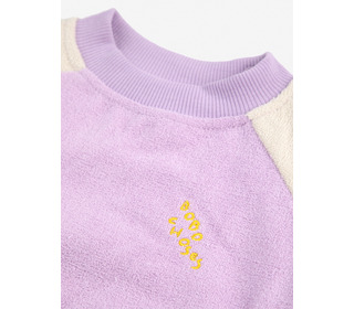 Lila Color Block terry cloth sweatshirt - Bobo Choses