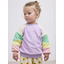 Lila Color Block terry cloth sweatshirt - Bobo Choses