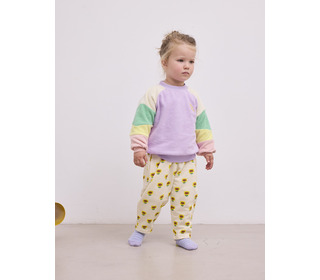 Lila Color Block terry cloth sweatshirt - Bobo Choses