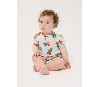 Juicy Tomatoes all over playsuit - Bobo Choses Juicy Tomatoes all over playsuit - Bobo Choses