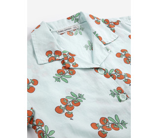 Juicy Tomatoes all over woven shirt - Bobo Choses