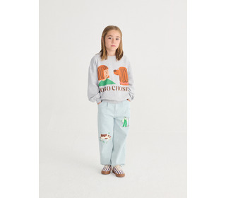 Friends in a Pickles sweatshirt - Bobo Choses