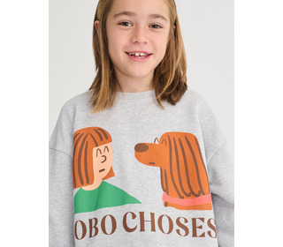 Friends in a Pickles sweatshirt - Bobo Choses