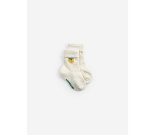 Pixel Strawberry short socks pack x 2 - Bobo Choses