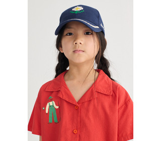 Pixel Daisy twill cap - Bobo Choses