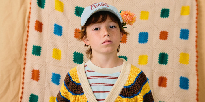 Bobo Choses - 'Pickles' SS26 Collection - Bobo Choses Stripes T-shirt