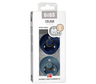 Bibs fopspeen - blister Deep space/Petrol - Bibs