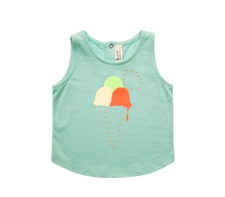 tank top ice cream céladon│Blune Paris