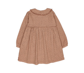 BB Dots dress - cocoa│Buho