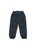 Soft velour pants - deep forest