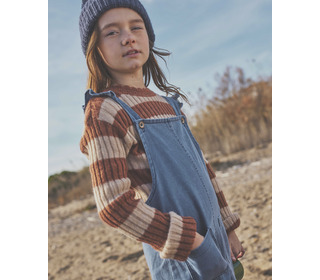 Denim dungaree - Búho
