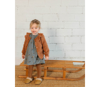 BB Folk dress - elephant│Buho