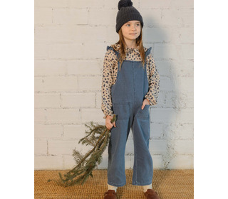 Denim dungaree - Búho