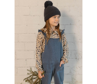 Denim dungaree - Búho