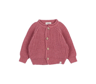 BB soft knit cardigan - blush - Búho