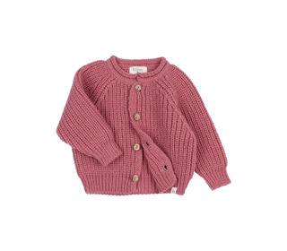 BB soft knit cardigan - blush - Búho