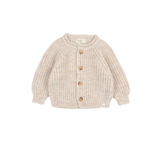 BB soft knit cardigan - natural - Búho